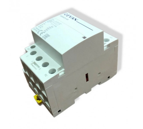 Контактор модульный STOUT ЭВАН EBS5CH 63А 230В 3NO+1NC