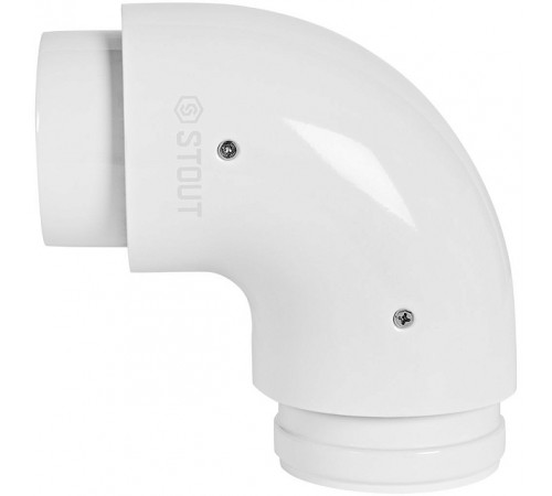 STOUT SCR-0080-800090 STOUT Отвод 90° утепленный традиц. D80(п-м)