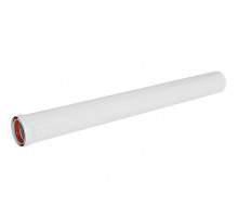 STOUT SCR-0080-811000 STOUT Удлинитель дымохода утепленный традиц. D80(п-м), L1000 (воздуховод до 105 градусов)