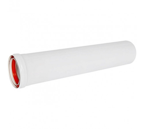 STOUT SCR-0080-820500 STOUT Удлинитель дымохода утепленный традиц. D80(п-м), L500 (газоход до 185 градусов)