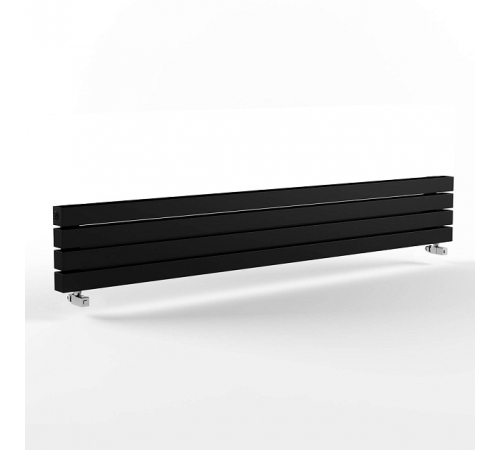 Радиатор стальной трубчатый STOUT Warmmet Power 60H ширина 1750 мм секций 4 цвет RAL9005 тип подключения: нижнее правое