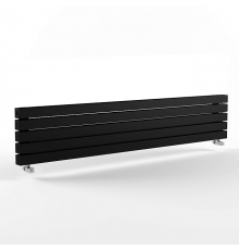 Радиатор стальной трубчатый STOUT Warmmet Power 60H ширина 1750 мм секций 5 цвет RAL9005 тип подключения: нижнее левое