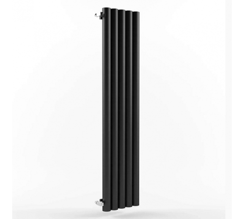 Радиатор стальной трубчатый STOUT Warmmet Power 76V длина 750 мм секций 5 цвет RAL 9005 тип подключения: нижнее левое