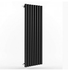 Радиатор стальной трубчатый STOUT Warmmet Power 76V длина 1000 мм секций 8 цвет RAL 9005 тип подключения: нижнее правое