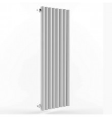 Радиатор стальной трубчатый STOUT Warmmet Power 76V длина 1250 мм секций 8 цвет RAL 9016  тип подключения: нижнее правое