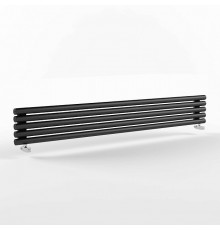 Радиатор стальной трубчатый STOUT Warmmet Power 76H ширина 750 мм секций 5 цвет RAL 9005 тип подключения: нижнее правое