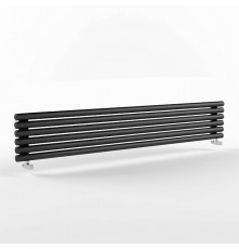 Радиатор стальной трубчатый STOUT Warmmet Power 76H ширина 1000 мм секций 6 цвет RAL 9005 тип подключения: нижнее правое