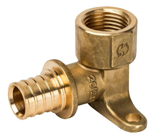 Угольник настенный с креплением Stout 20xRp 1/2, SFA-0009-002012