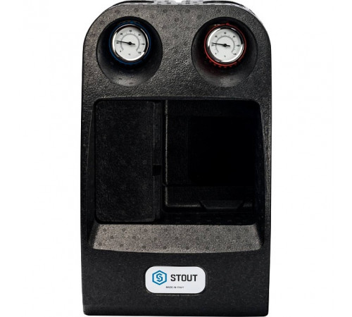 Насосная группа STOUT SDG-0001 с прямым контуром 1 1/4 без насоса в теплоизоляции DN 32