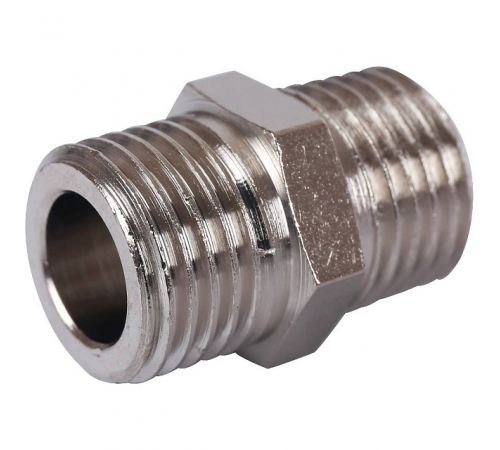 Ниппель HH никелированный Stout 1/4", SFT-0004-001414