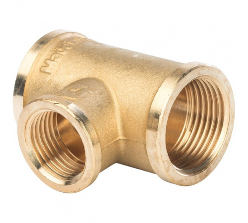 Тройник ВВ переходной Stout 3/4"x1/2"x3/4", SFT-0021-341234
