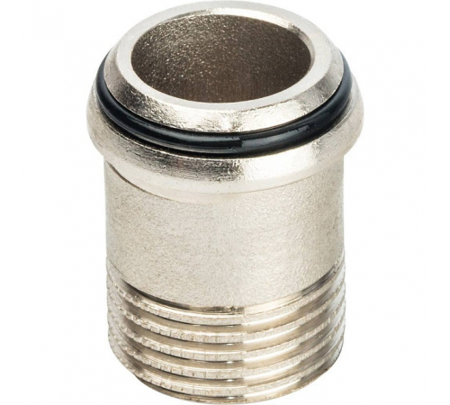 Разъемное соединение STOUT американка ВН 1/2 никелированное, уплотнение под гайкой o-ring кольцо