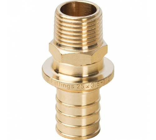 Переходник с наружной резьбой Stout 25xR 1/2, SFA-0001-002512