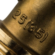Угольник настенный с креплением Stout 25xRp 3/4, SFA-0009-002534