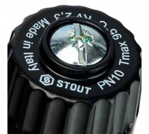 Термостатический смесительный клапан для систем отопления и ГВС STOUT 30-65°С KV 2,3 SVM-0025-236525