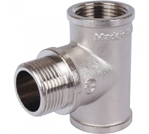 Тройник ВНВ никелированный Stout 3/4"x3/4"x3/4", SFT-0065-343434