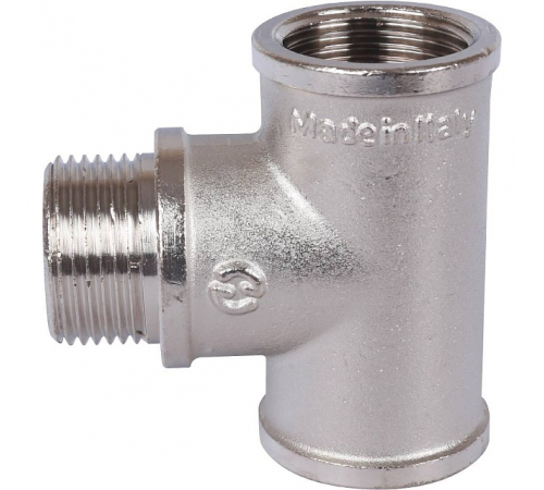 Тройник ВНВ никелированный Stout 3/4"x3/4"x3/4", SFT-0065-343434
