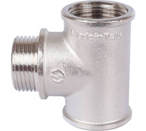 Тройник ВНВ никелированный Stout 1"x1"x1", SFT-0065-000111