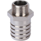 Штуцер STOUT НР никелированный 1/2 x25