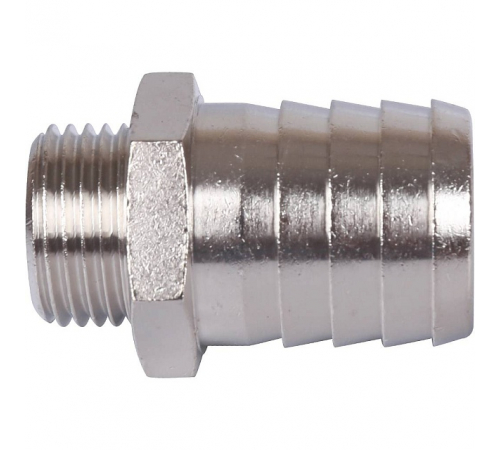 Штуцер STOUT НР никелированный 1/2 x25