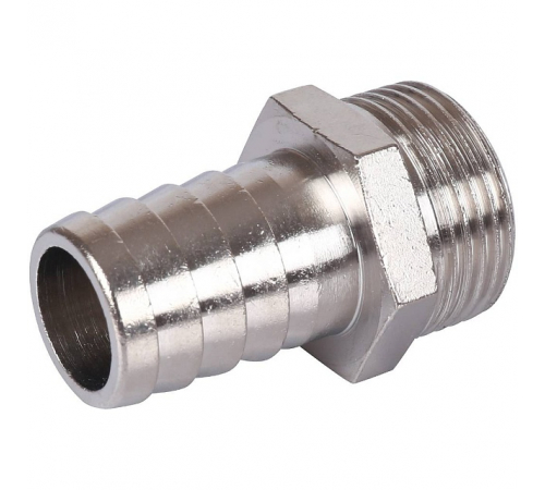 Штуцер STOUT НР никелированный 3/4 x20