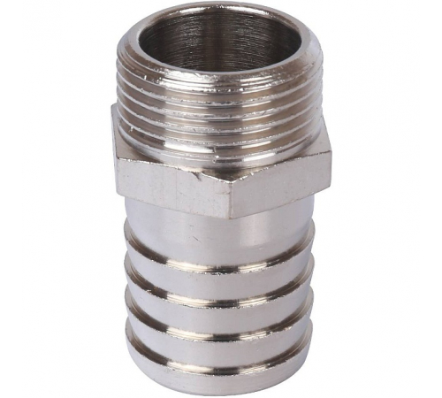 Штуцер STOUT НР никелированный 3/4 x25