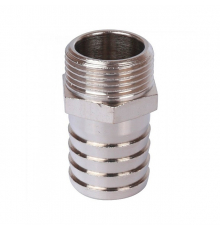 Штуцер STOUT НР никелированный 1/4 x10