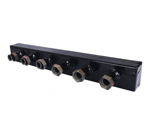 Стальной распределительный коллектор STOUT SDG-0018 3 отопительных контура с гидравлическим разделителем DN 20