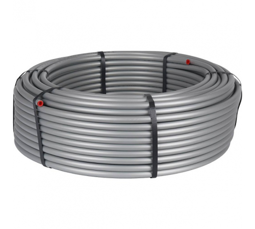 Труба стабильная PE-Xc/Al/PE-Xc STOUT 16x2,6 (бухта 100 м), серая