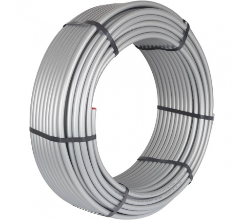 Труба стабильная PE-Xc/Al/PE-Xc STOUT 16x2,6 (бухта 100 м), серая
