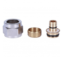 Фитинг компрессионный для труб PEX-AL-PEX Stout 16х2,6х1/2, SFC-0026-162612