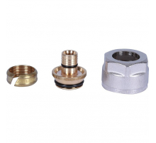 Фитинг компрессионный для труб PEX-AL-PEX Stout 16х2,6х3/4, SFC-0026-162634