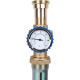 Насосная группа STOUT SDG-0038 с теплообменником 34 пластины,с насосом Grundfos UPSO 25-65 в теплоизоляции