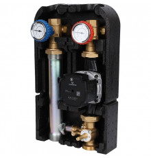 STOUT SDG-0003 Насосная группа с 3-х ходовым приводным смесителем 1"с насосом Grundfos UPM3 Hybrid 25-70