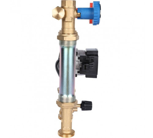 STOUT SDG-0007 Насосная группа с 3-х ходовым приводным смесителем 1" с насосом Grundfos UPM3 Hybrid 25-70