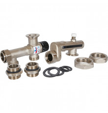 STOUT  SDG-0120-005010 STOUT Насосно-смесительный узел с термостатическим клапаном 20-55°C, без насоса