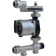 STOUT  SDG-0120-005011 STOUT Насосно-смесительный узел с термостатическим клапаном 20-55°C, с насосом UPSO 25-65, 130 mm