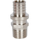 Переходник с наружной резьбой STOUT SFA-0001-200212 20х2.0x1/2 никелированный для труб из сшитого полиэтилена аксиальный