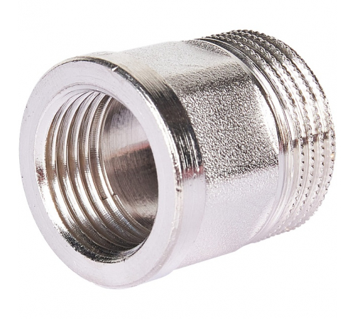 Переходник STOUT под ключ ВН никелированный 1/2 x3/4