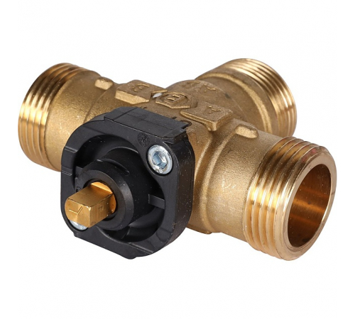 3-Ходовой зональный клапан, сервопривод 230V STOUT с кабелем 1м,, НР 1
