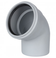 Отвод канализационный бесшумный STOUT D110х67°