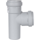 Тройник канализационный бесшумный STOUT D58x58/ 87,5°