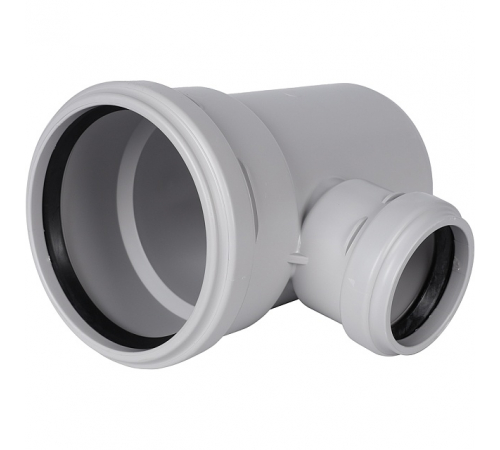 Тройник канализационный бесшумный STOUT D110x58/ 87,5°