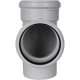Тройник канализационный бесшумный STOUT D110x110/ 87,5°