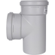 Тройник канализационный бесшумный STOUT D110x110/ 87,5°