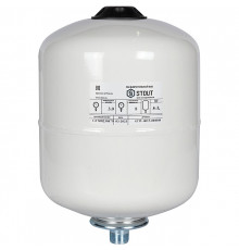 Расширительный бак STOUT STW-0015-000008  для ГВС 8 л. вертикальный (цвет белый)