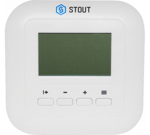 Термостат комнатный STOUT ST-132 с блоком питания