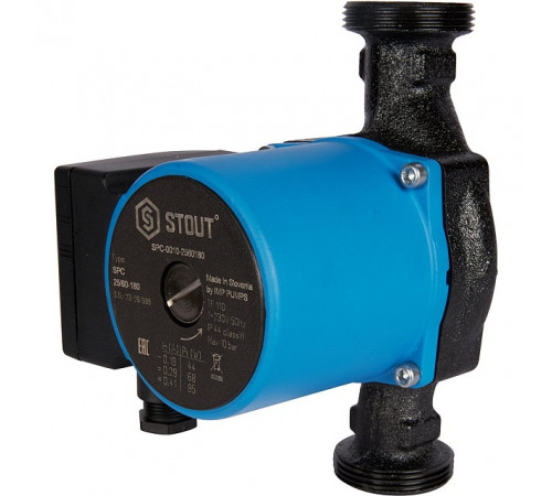 Насос циркуляционный STOUT 25/60-180 мм