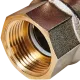 Кран шаровой полнопроходной с американкой STOUT ВР/НР ручка бабочка 1 (EPDM)