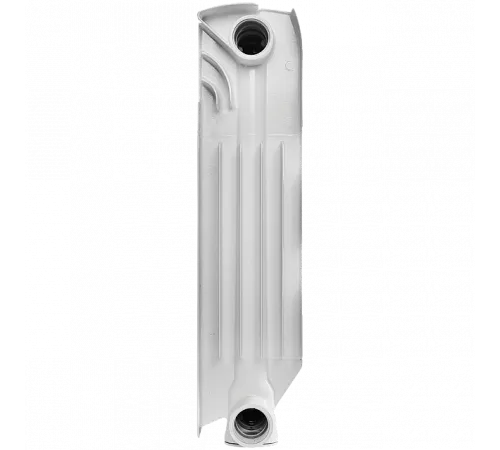 Радиатор алюминиевый STOUT GAMMA 350 6 секций боковое подключение (белый RAL 9010)